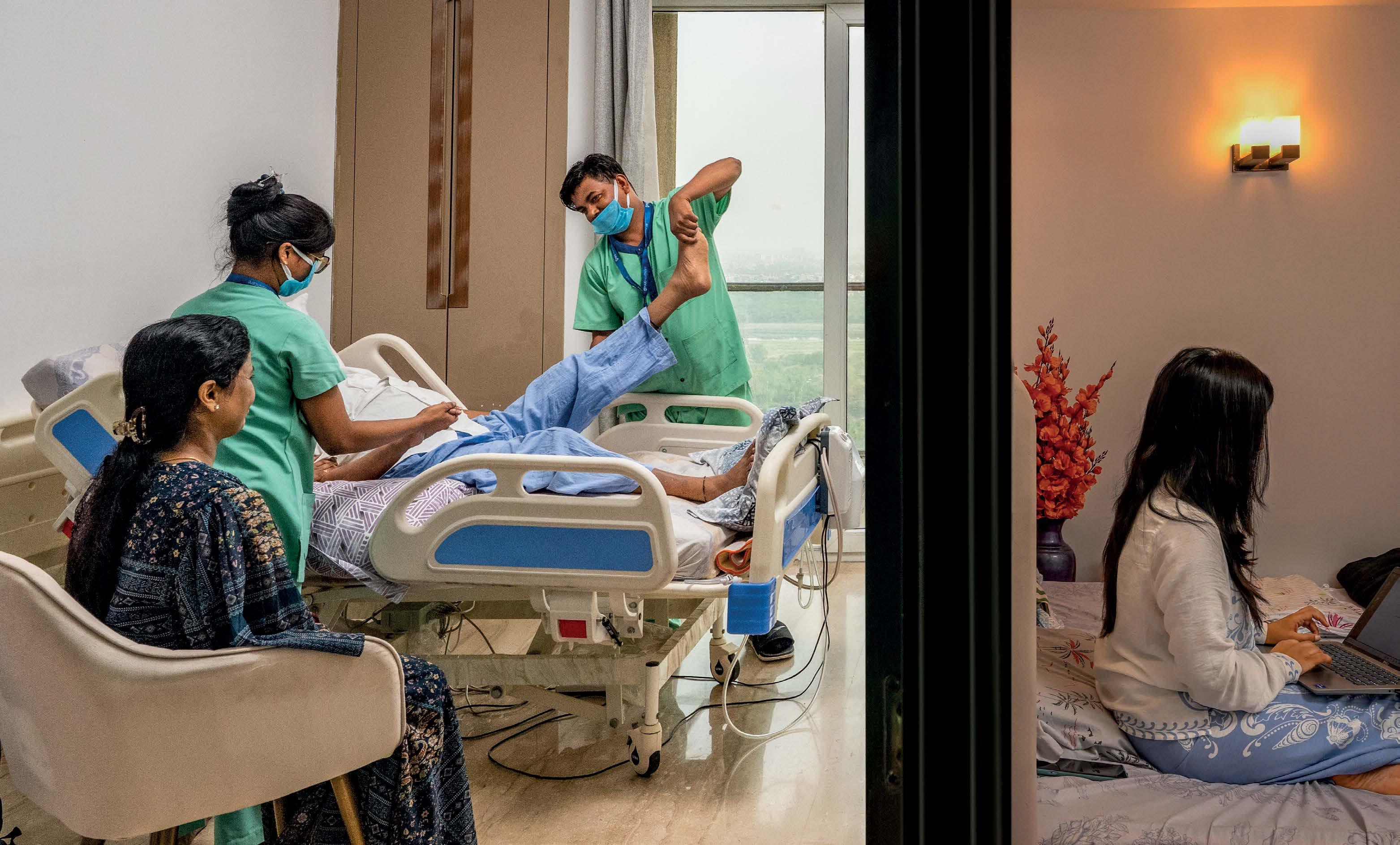 THE HOSPITAL COMES HOME